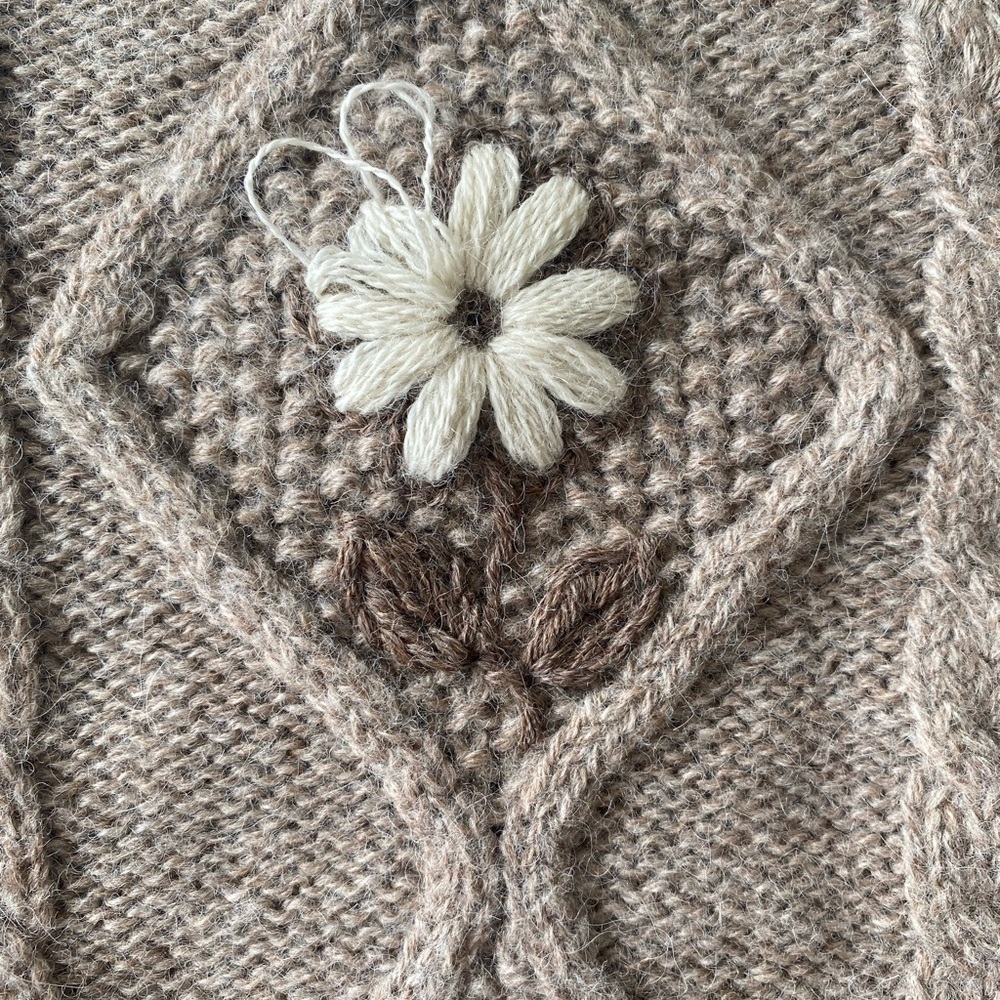 NWT Clover Cardigan (MINOR FLAW) - Picture 4 of 4